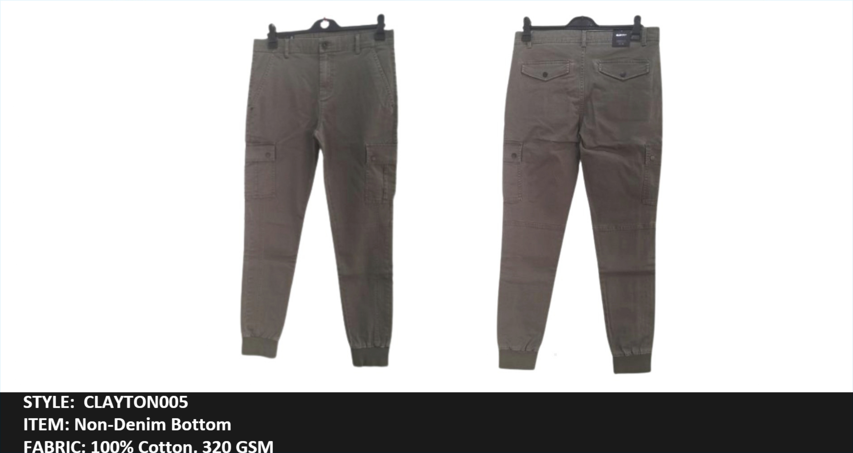 Non-Denim Bottom TWILL